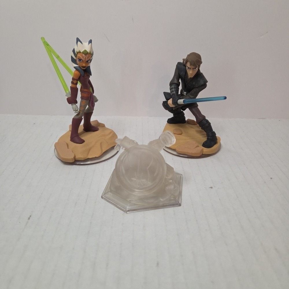 Disney Infinity 3.0 Star Wars Rebels Anakin, Ahsoka  , Trophy Lot 3